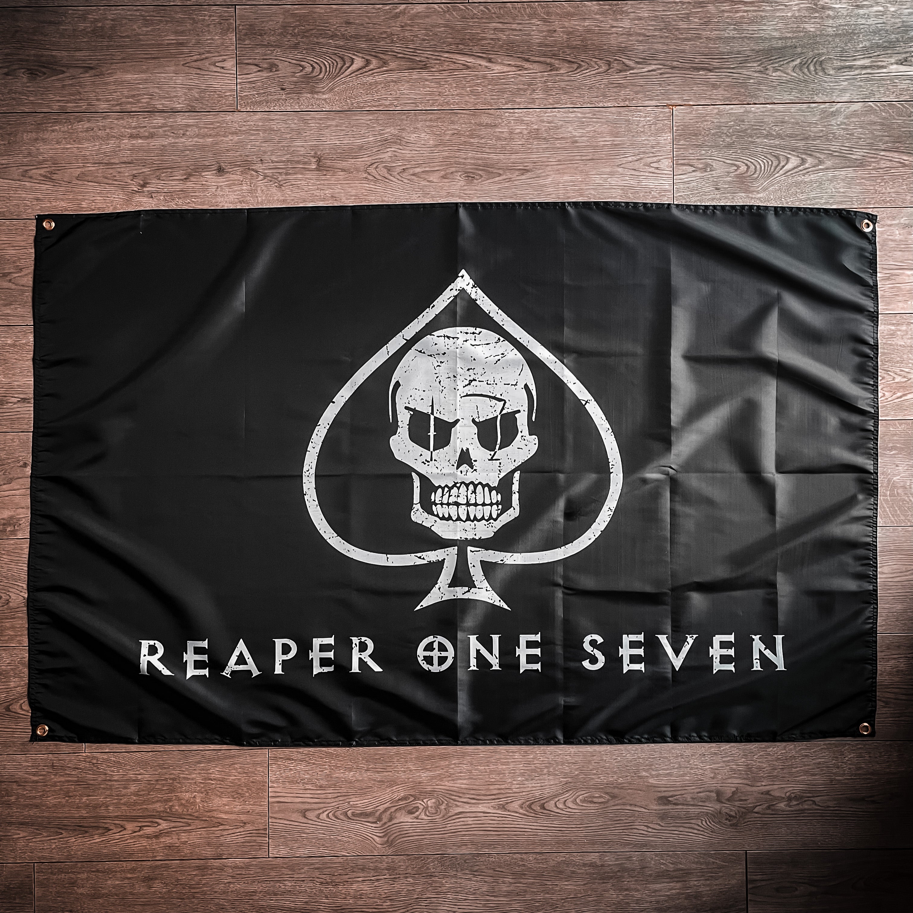 Soul Ripper Flag Reaper Flag - Black – Reaper One Seven