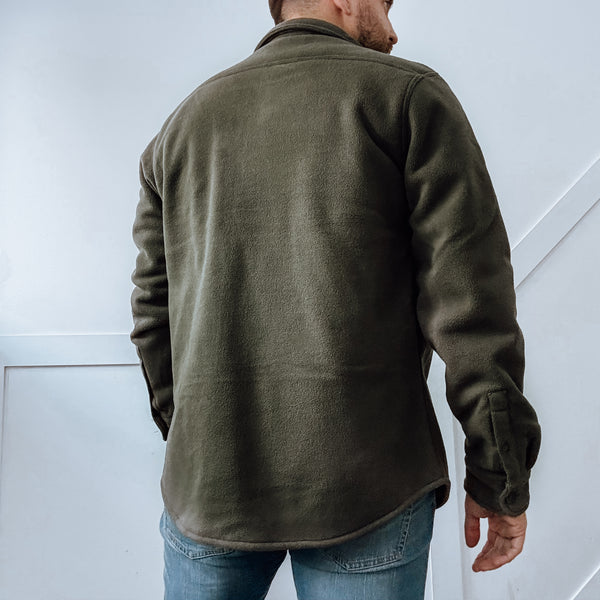 Micro Fleece Sherpa - Dark Khaki