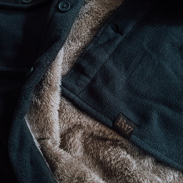 Micro Fleece Sherpa - Navy