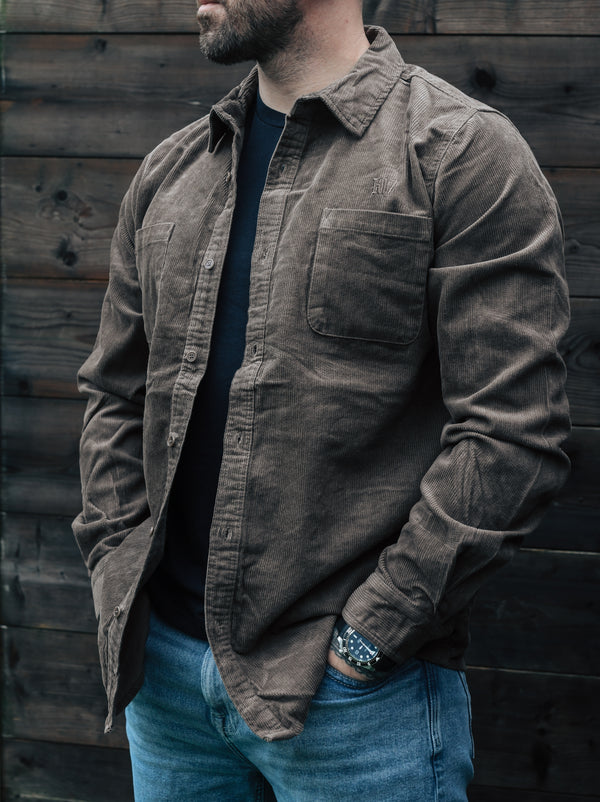 Signature Cord Shirt - Bark