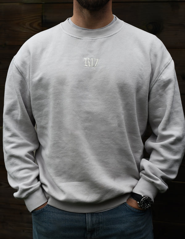 Signature Relaxed Sweatshirt - Bone