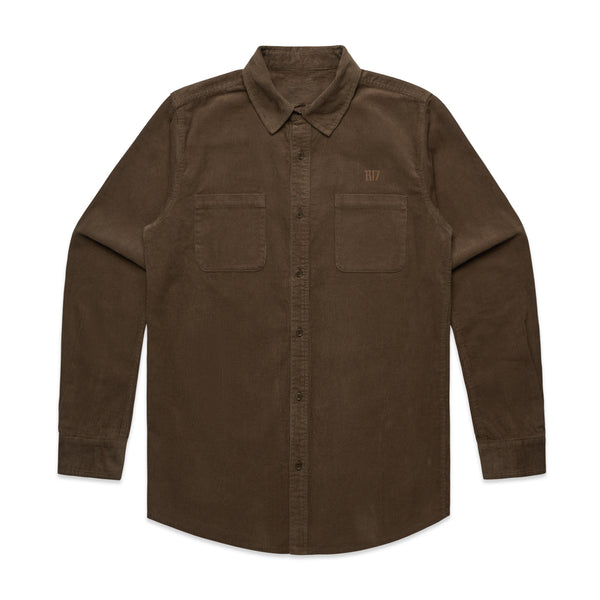 Signature Cord Shirt - Bark