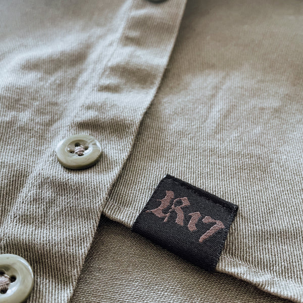 Drill Overshirt - Khaki