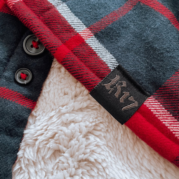 Flannel Sherpa - Red