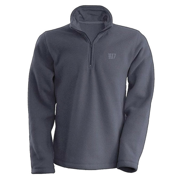 1/4 Zip Fleece - Smoke