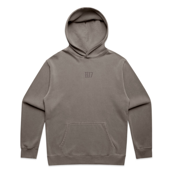 Signature Relaxed Hoodie - Warm Grey